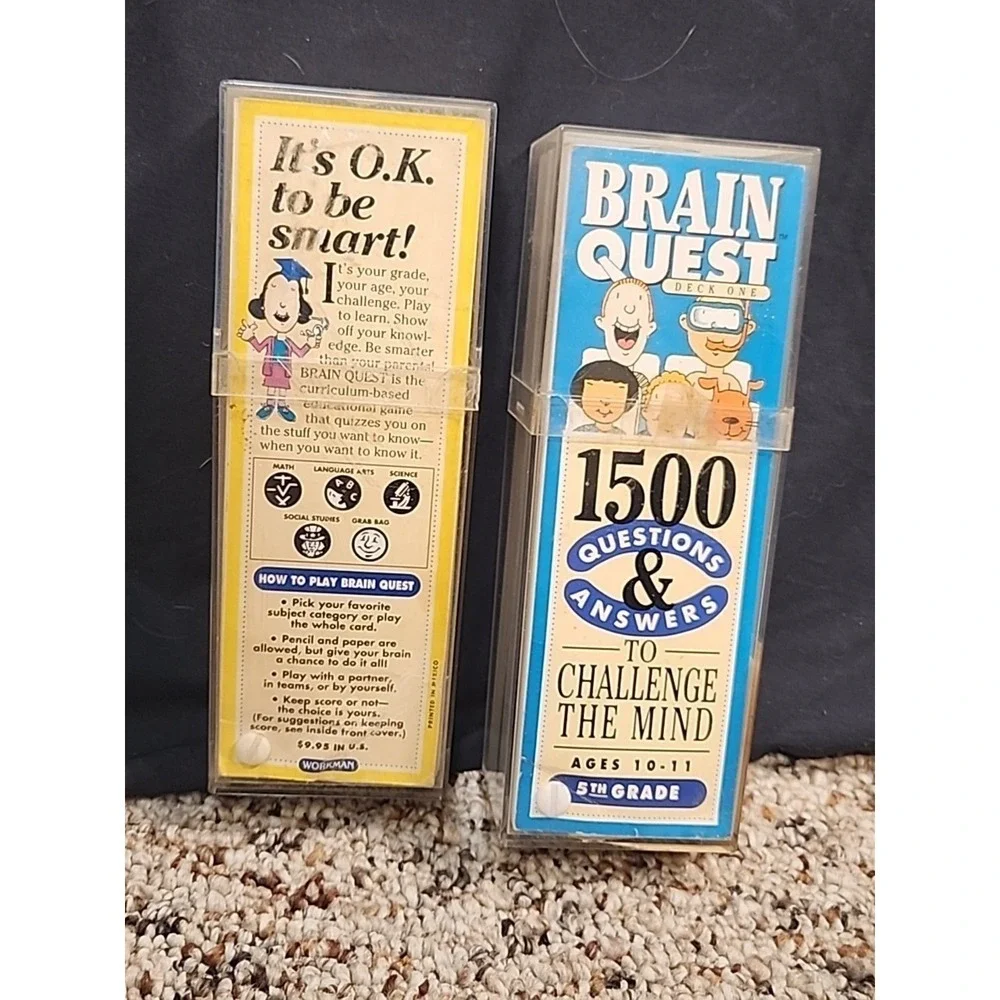 Brain Quest Mind Challenge Ages 8-9 & 10-11 Grades 3 & 5